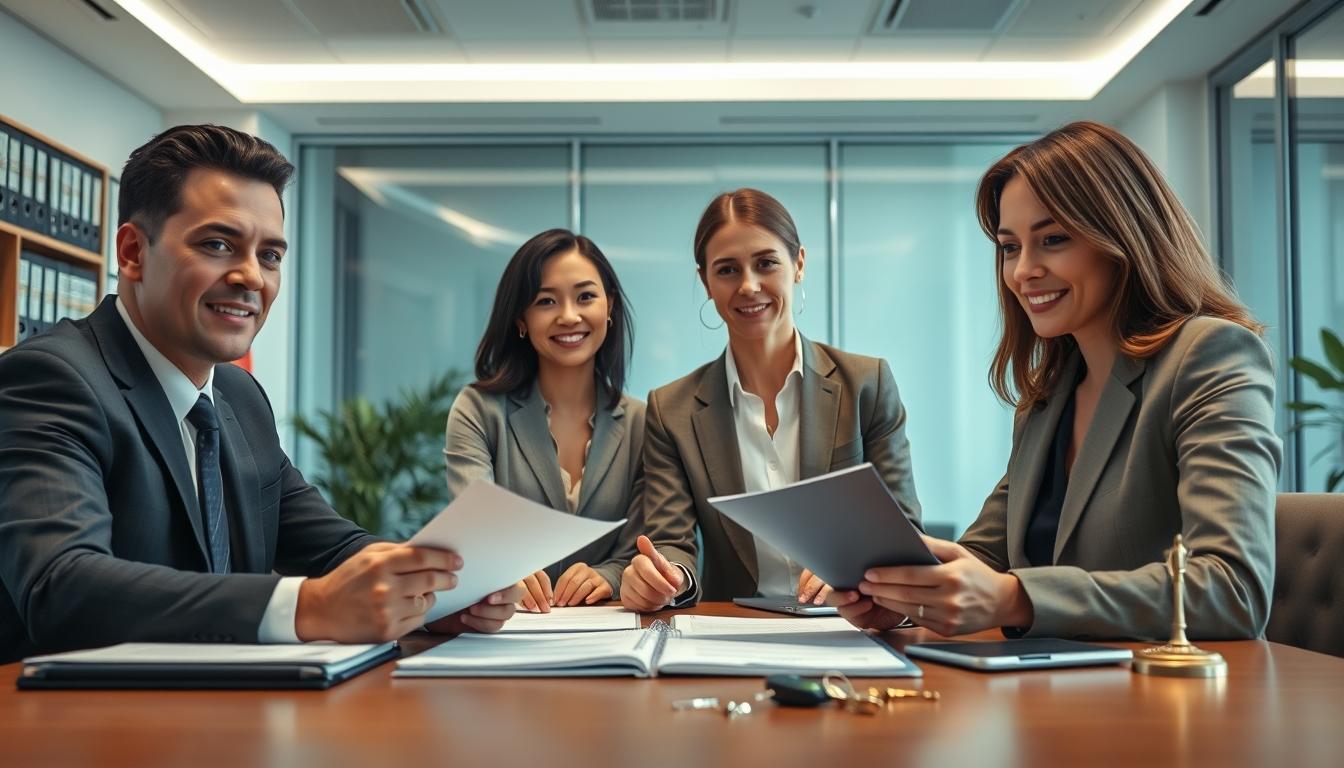 Property settlement documents and transfer review